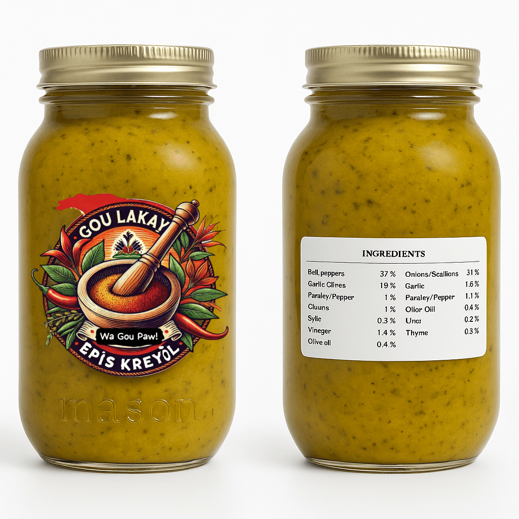 Gou Lakay Epis Kreyòl - Handmade Haitian Seasoning - RN ShopGou Lakay Epis Kreyòl - Handmade Haitian SeasoningRN Shop RN Shop