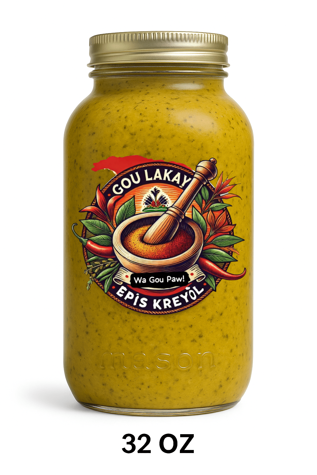 Gou Lakay Epis Kreyòl - Handmade Haitian Seasoning - RN ShopGou Lakay Epis Kreyòl - Handmade Haitian SeasoningRN Shop RN Shop