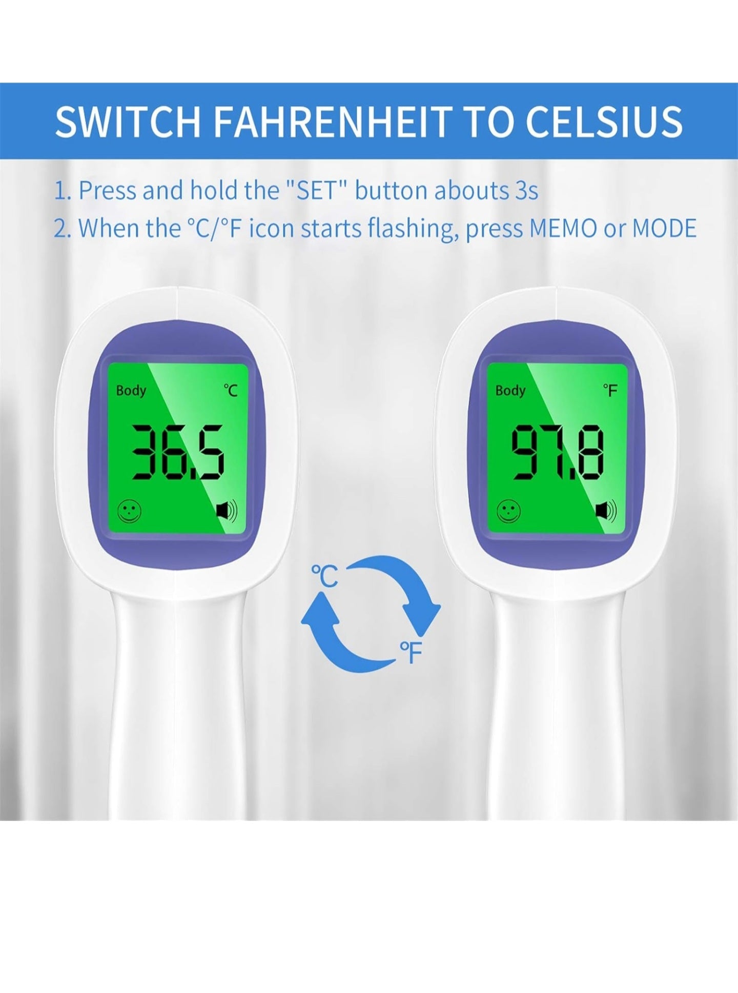 Smart Infrared Thermometer – Fast, Accurate, No - Contact | FDA - Approved - RN Shop Smart Infrared Thermometer – Fast, Accurate, No - Contact | FDA - ApprovedRN Shop RN Shop