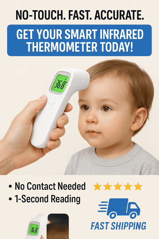 Smart Infrared Thermometer – Fast, Accurate, No - Contact | FDA - Approved - RN Shop Smart Infrared Thermometer – Fast, Accurate, No - Contact | FDA - ApprovedRN Shop RN Shop