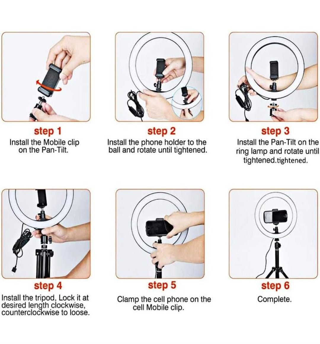 Ring Selfie Tripod 10" - RN Shop Ring Selfie Tripod 10"RN ShopRN Shop 