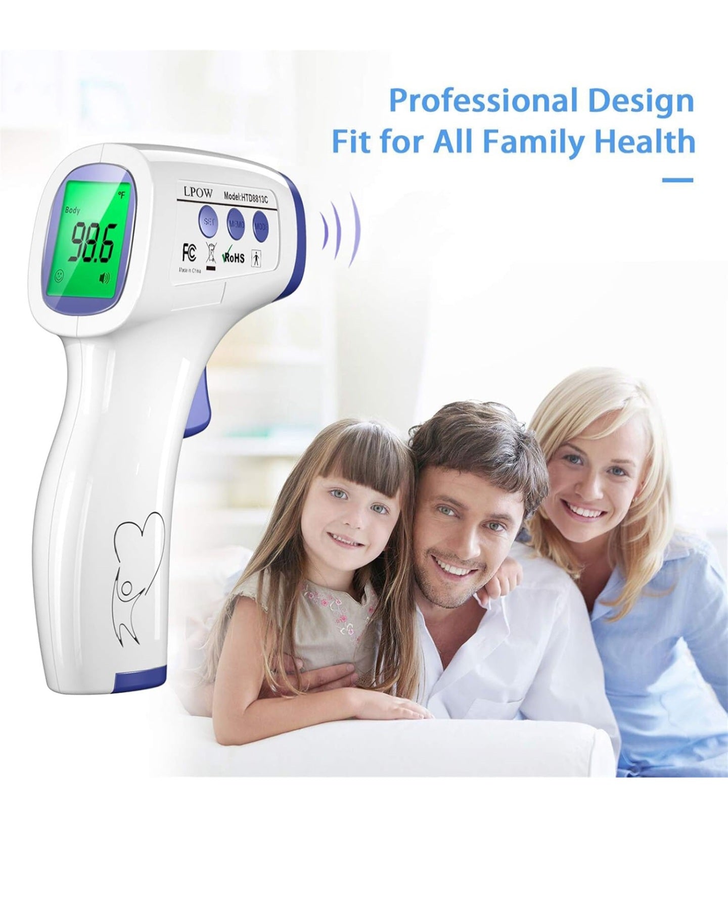 Smart Infrared Thermometer – Fast, Accurate, No - Contact | FDA - Approved - RN Shop Smart Infrared Thermometer – Fast, Accurate, No - Contact | FDA - ApprovedRN Shop RN Shop 